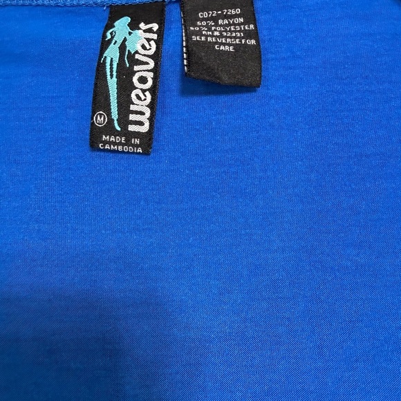 Vibrant Blue Women's Tunic Top - Picture 2 of 6